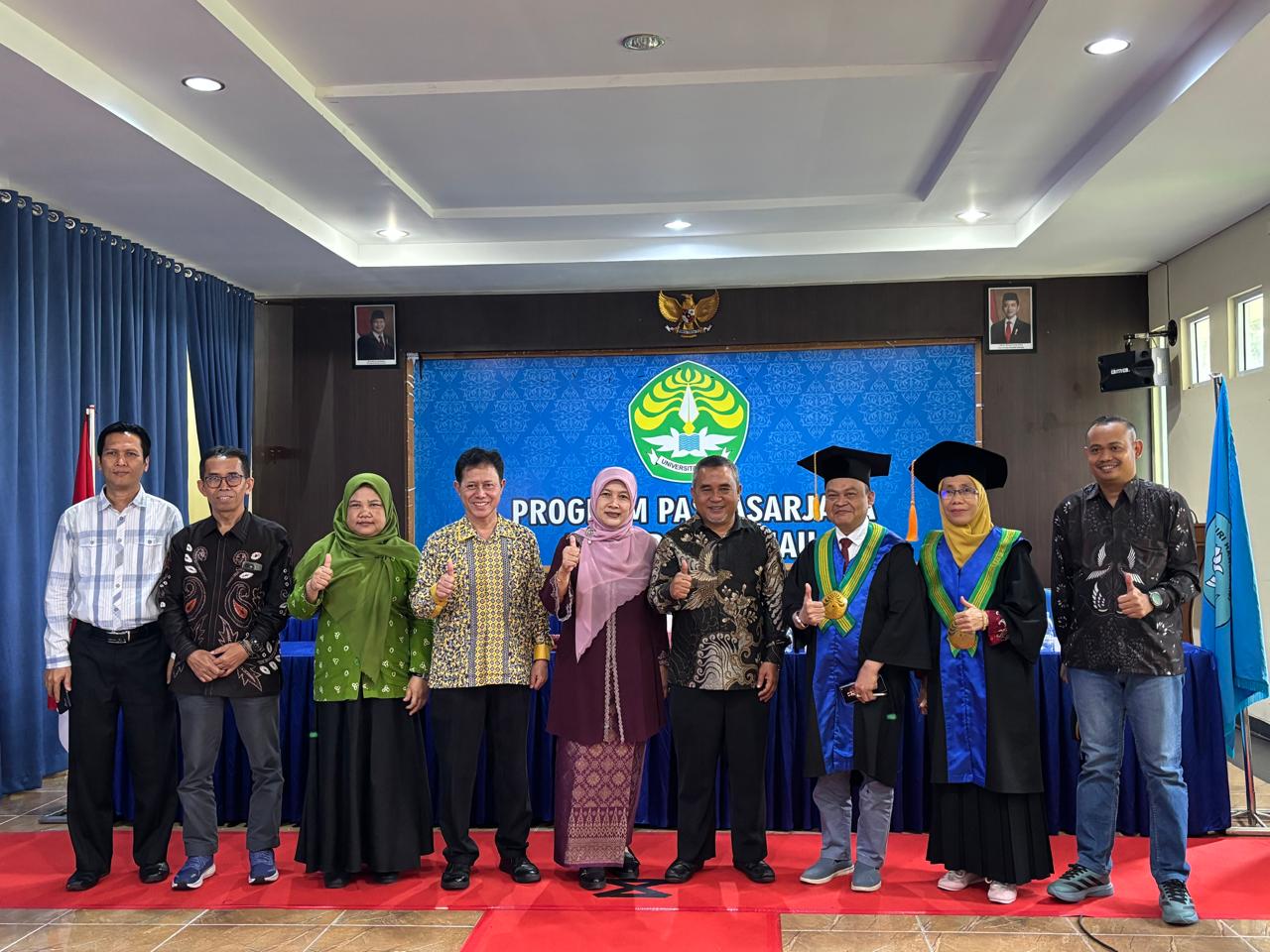 Dosen Prodi Kehutanan FahutSains Unilak Selesaikan Ujian Promosi Terbuka Doktor di Universitas Riau